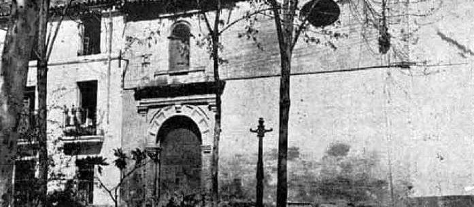 Ermita de San José en la plaza de la Magdalena, primera sede de los Circulos Católicos de Obreros