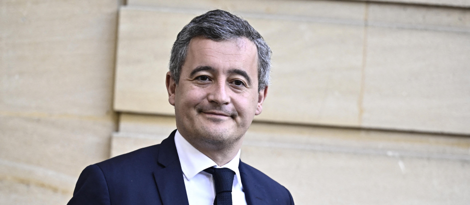 Ministro francés del Interior francés Gérald Darmanin