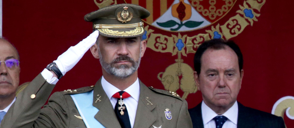 El Rey Felipe VI y Jaime Alfonsín, en una imagen de archivo