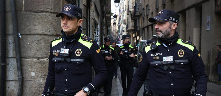 Guardia urbana de Barcelona, en una imagen de archivo