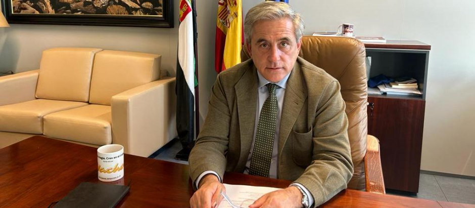 Ignacio Higuero de Juan, consejero de Gestión Forestal y Mundo Rural del Gobierno de Extremadura