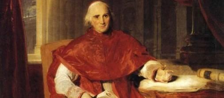 El cardenal Consalvi, pintado por Thomas Lawrence en 1819