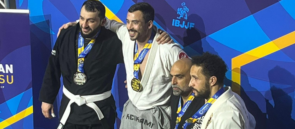 Rafael Teruel se convierte en campeón de Europa de jiu-jitsu