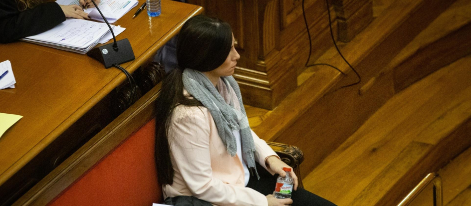 Rosa Peral durante el juicio por el asesinato de su pareja en 2020