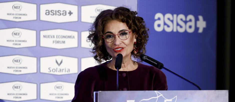 La vicepresidenta primera del Gobierno, ministra de Hacienda y vicesecretaria general del PSOE, María Jesús Montero