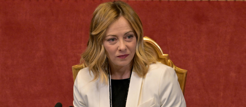 La primer ministra italiana, Giorgia Meloni