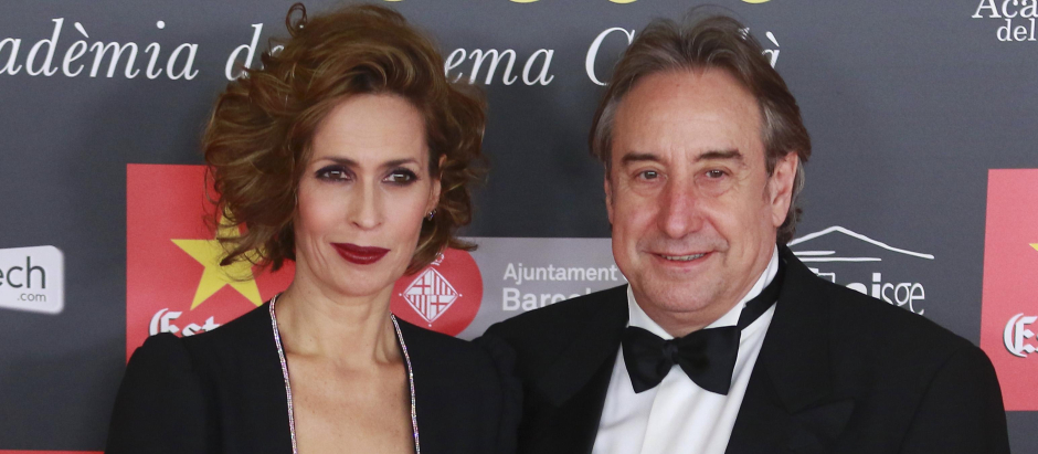 Los actores Juanjo Puigcorbe y Lola Marceli durante la 9 edición de los Premios Gaudí 2017
Barcelona