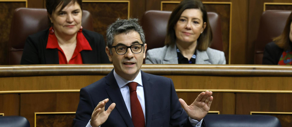 El ministro de Presidencia, Justicia y Relaciones con las Cortes, Félix Bolaños
