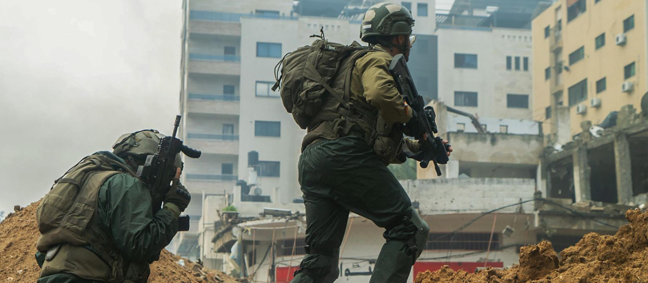 Fuerzas israelíes operando en Gaza