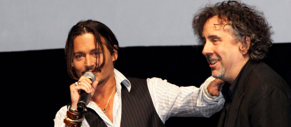 Johnny Depp y Tim Burton, en una imagen de archivo