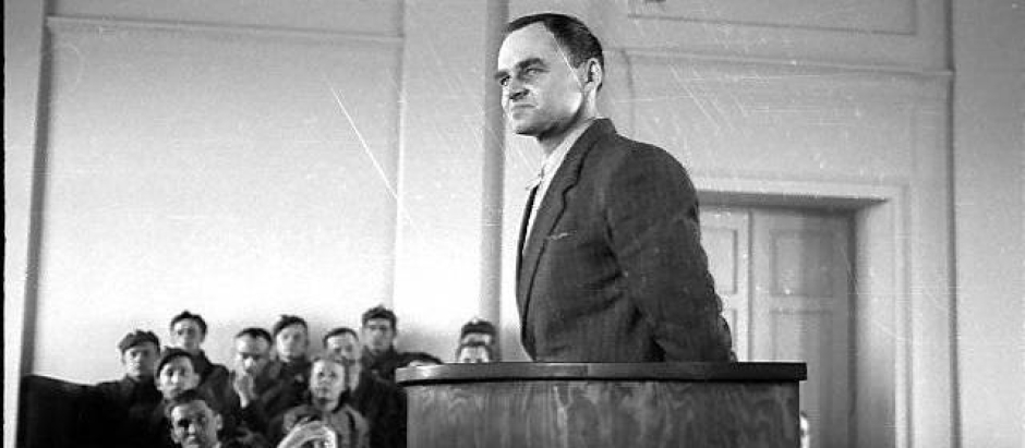 Witold Pilecki durante el juicio 1948