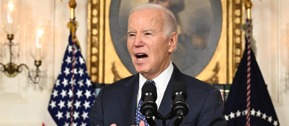 El presidente de Estados Unidos, Joe Biden, responde preguntas sobre Israel