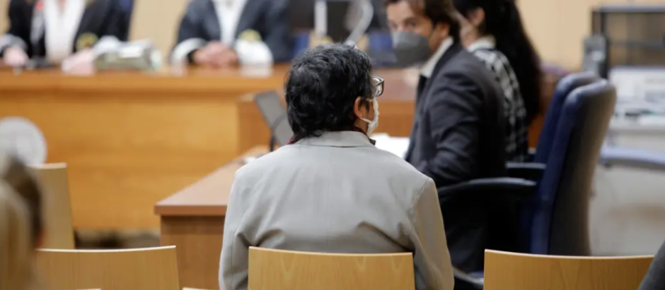 El exmarido de Mónica Oltra, Luis Eduardo Ramírez Icardi, durante el juicio por abusos sexuales a una menor de catorce años