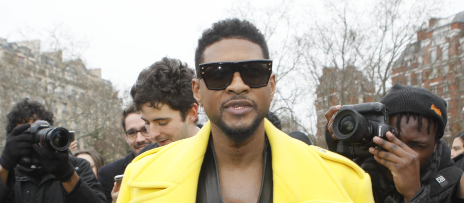 El cantante Usher