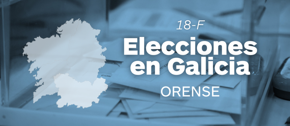 Resultados elecciones gallegas en la provincia de Orense