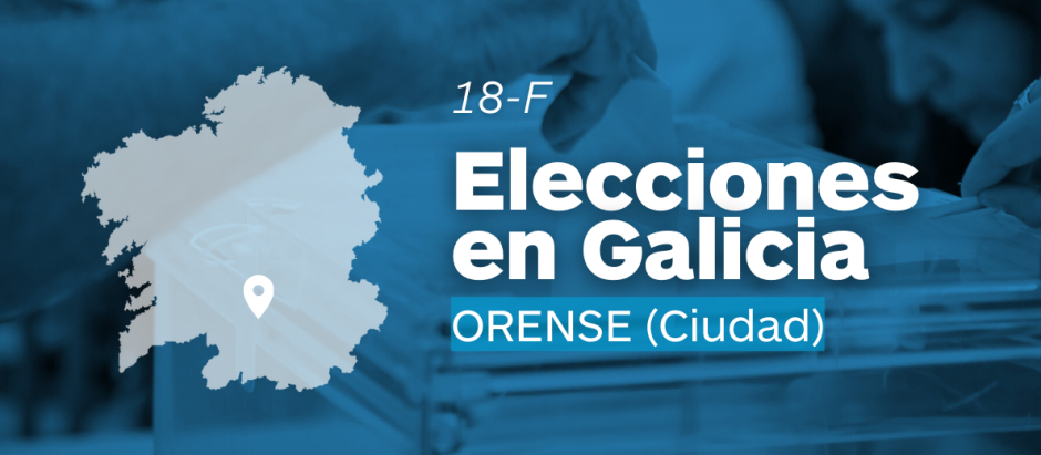 Resultados elecciones gallegas en la ciudad de Orense