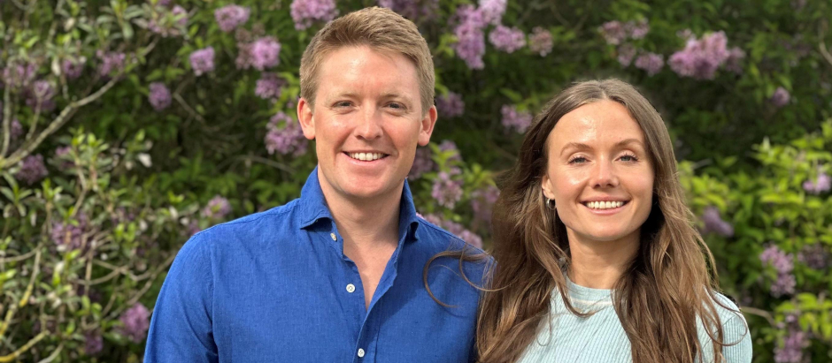 Undated handout photo issued by Grosvenor of Hugh Grosvenor, the seventh Duke of Westminster, 32, who has became engaged to Olivia Henson, at his in Cheshire. Issue date: Saturday April 22, 2023.