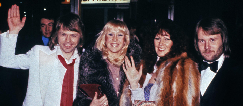 El grupo ABBA en 1978
