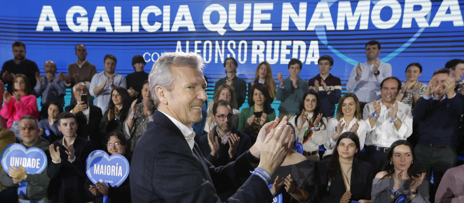 El popular Alfonso Rueda aspira a revalidar la mayoría absoluta de Feijóo