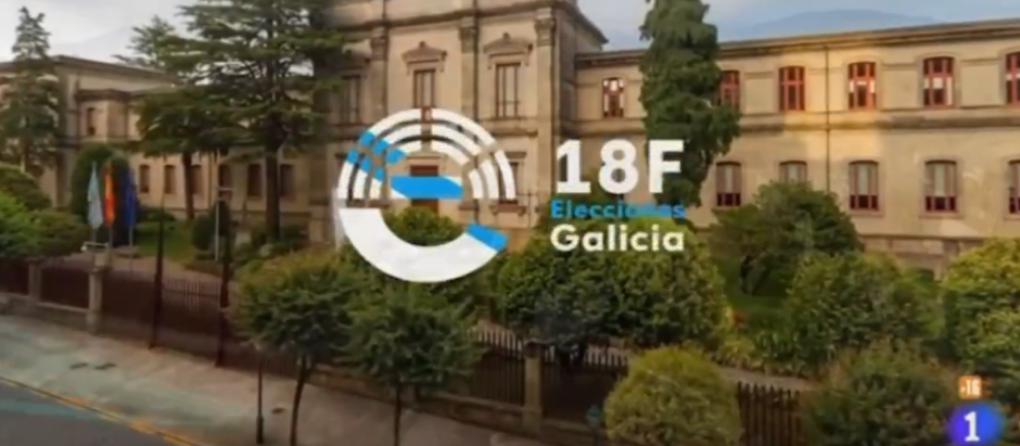 Imagen de la cabecera de RTVE para las elecciones en Galicia