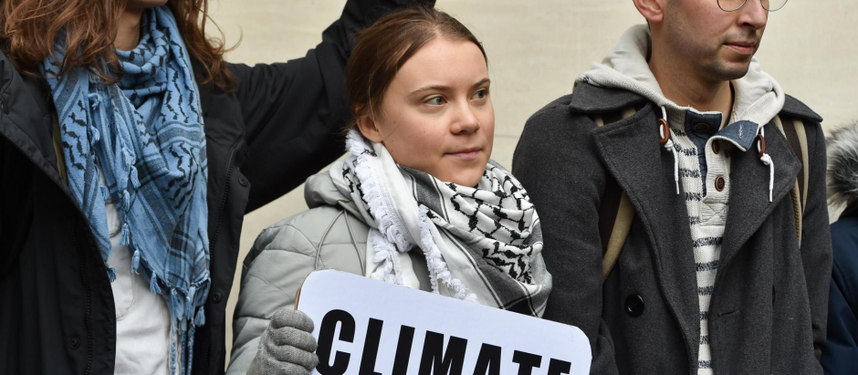 Greta Thunberg el pasado 2 de febrero en Londres