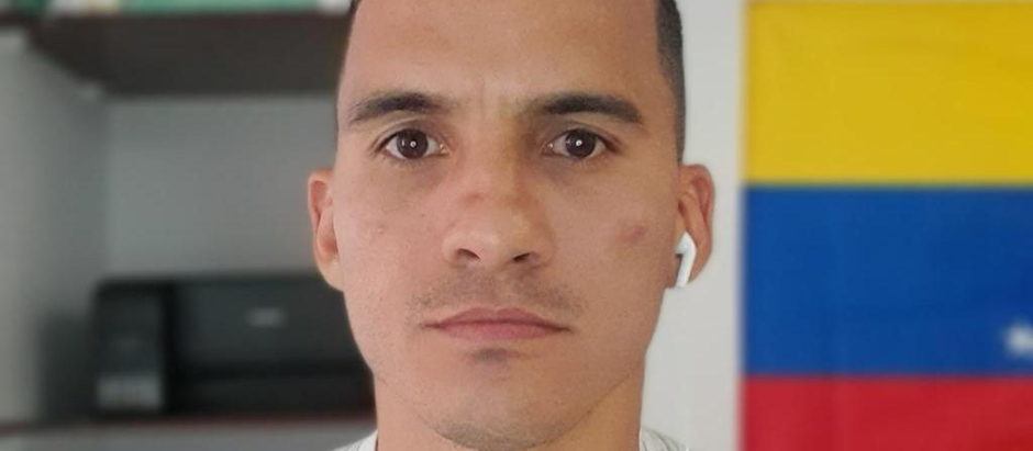 Description: Ronald Ojeda Moreno, exmilitar venezolano secuestrado en Chile