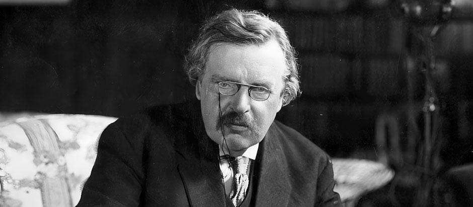 El pensador G.K. Chesterton