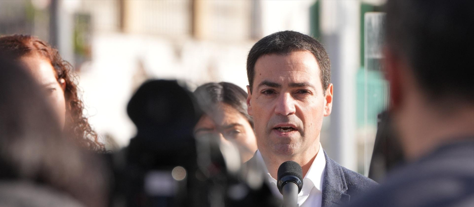 El candidato del PNV al Gobierno vasco, Imanol Pradales