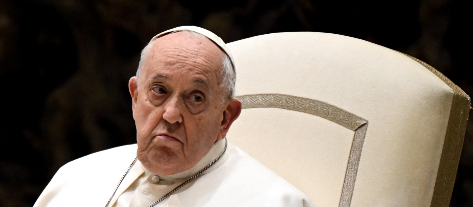 El Papa Francisco, durante la audiencia del pasado miércoles, pidió a un colaborador que leyera su catequesis