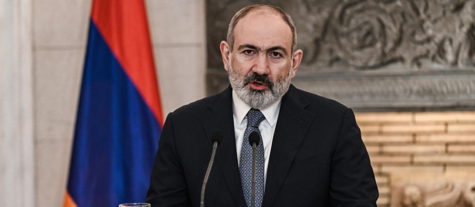 El primer ministro armenio Nikol Pashinyan