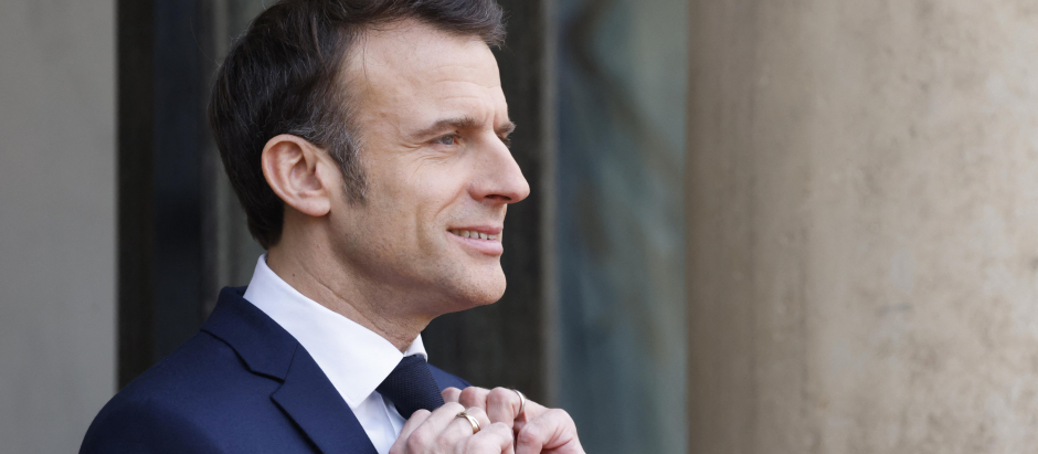 El presidente francés Emmanuel Macron