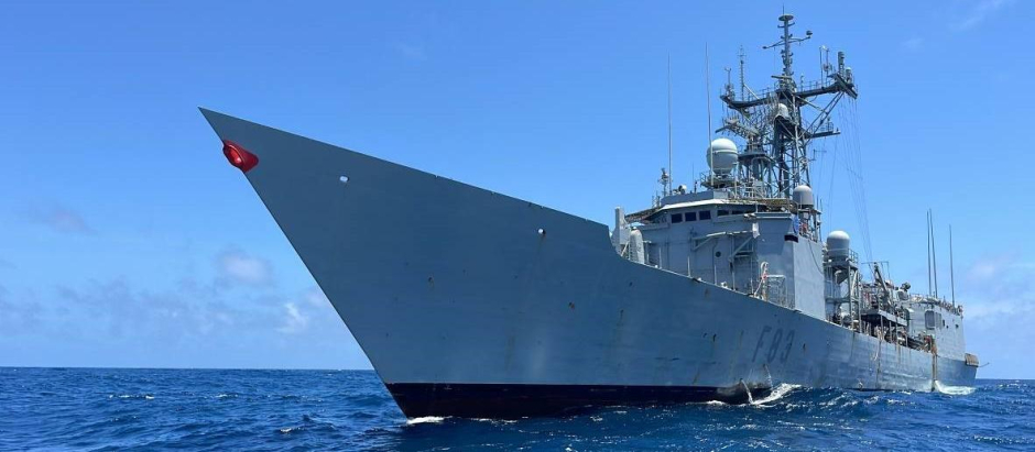 Uno de los barcos participantes en la 'Operación Atalanta'
