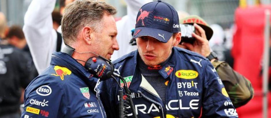 Christian Horner y Max Verstappen, las caras visibles de Red Bull