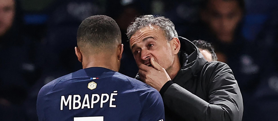 La relación entre Mbappé y Luis Enrique está más rota que nunca
