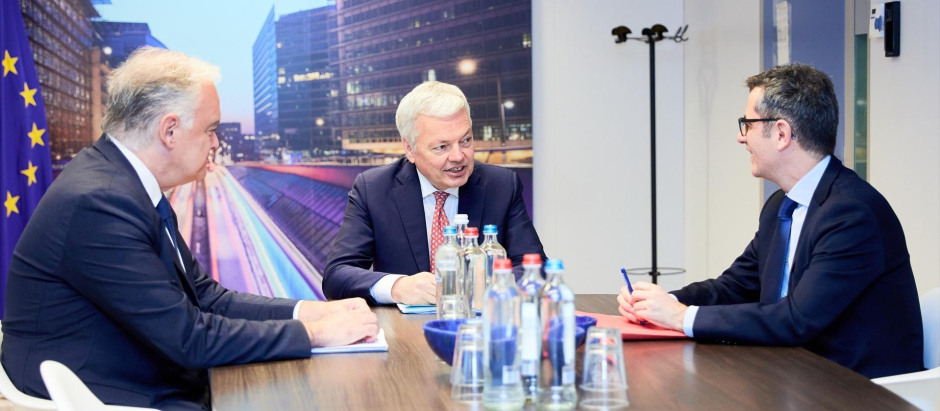Pons y Bolaños se reunieron con la mediación del comisario Reynders en Bruselas el pasado día 19