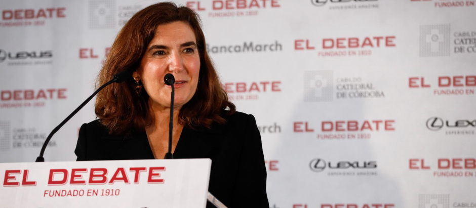 Rocío Blanco Eguren, consejera de Empleo, Empresas y Trabajadores Autónomos de la Junta de Andalucía