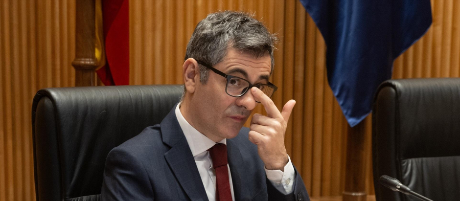 El ministro de la Presidencia, Relaciones con las Cortes y Justicia, Félix Bolaños