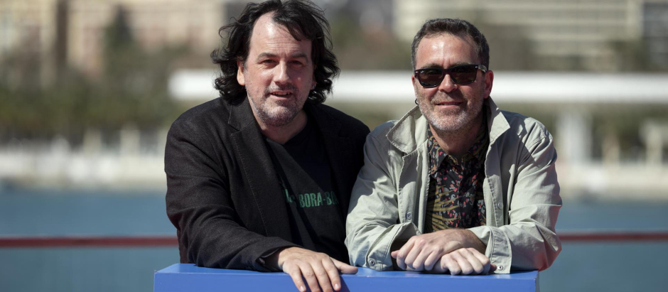 Isaki Lacuesta (i) y Pol Rodríguez (d), directores de la película Segundo premio