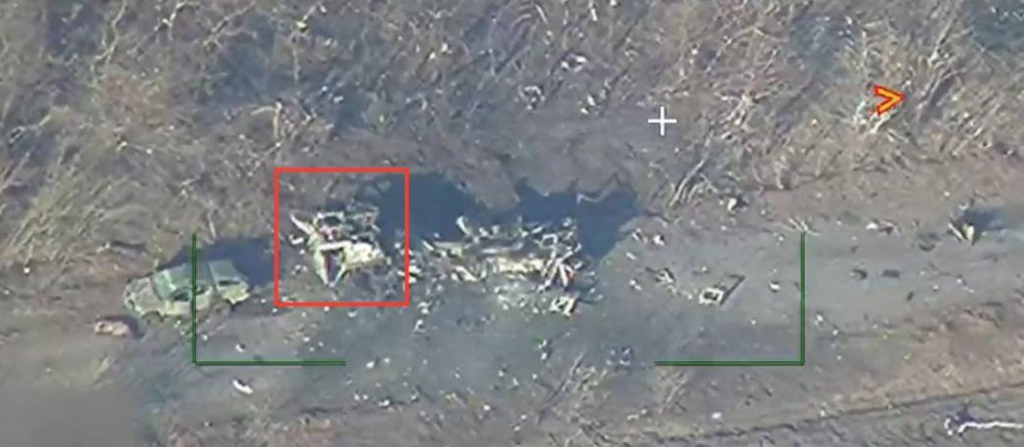 Imágenes de la supuesta destrucción de los sistemas de misiles Patriot en Ucrania
