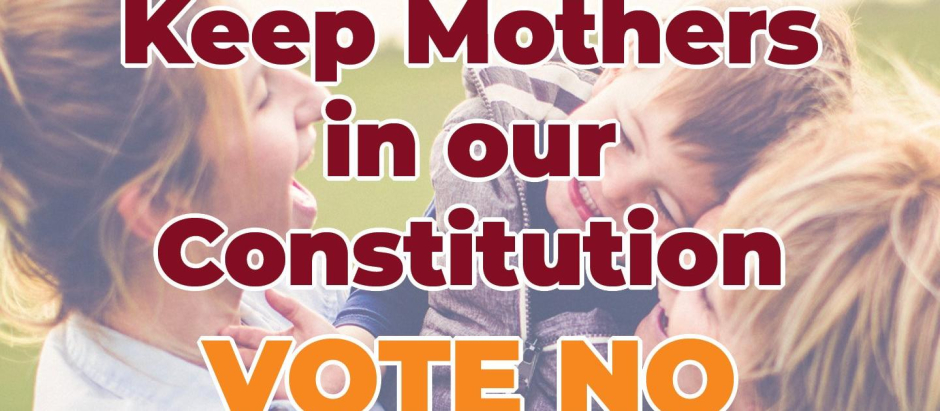 Campaña de rechazo a la exclusión del término madre de la Constitución en Irlanda