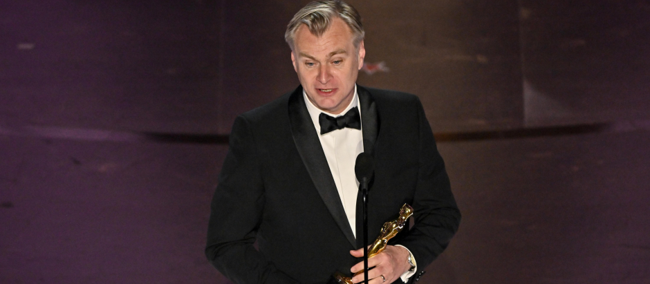 Christopher Nolan, ganador del Oscar a la mejor dirección por Oppenheimer