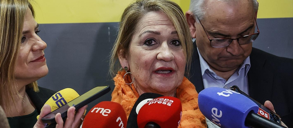 La eurodiputada socialista Inmaculada Rodríguez-Piñero, el pasado diciembre