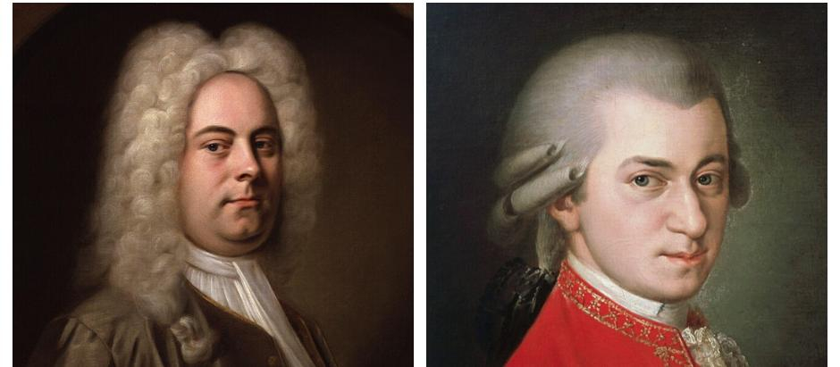 Händel y Mozart