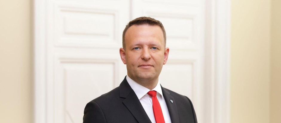 El ministro de Interior estonio, Lauri Laanemets