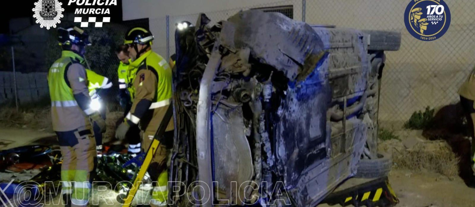 La Policía Local de Murcia investiga las circunstancias del accidente