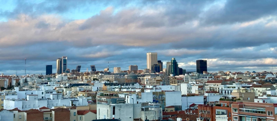Imagen panorámica de Madrid
