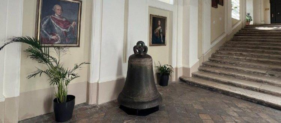A partir del 7 de abril, la gran campana se va a exponer en la zona museística de la basílica