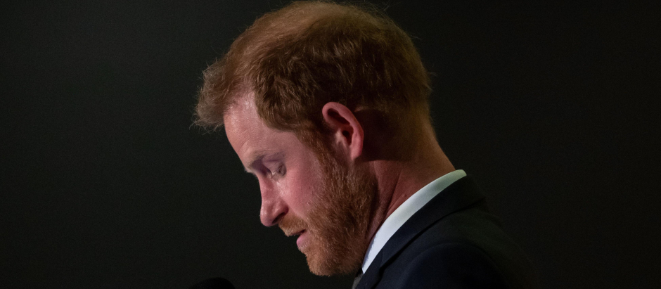 Prince Harry, the Duke of Sussex during the "One Year to Go" Invictus Games event in Vancouver on Friday, Feb. 16, 2024
