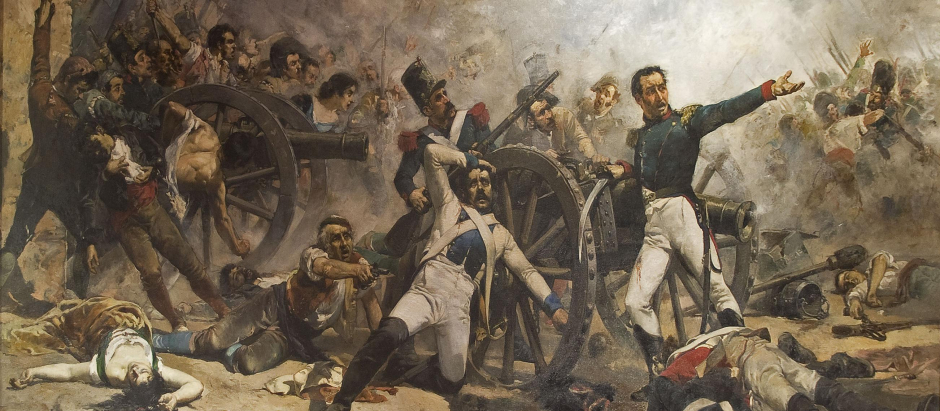 Defensa del parque de artillería de Monteleón, de Joaquín Sorolla