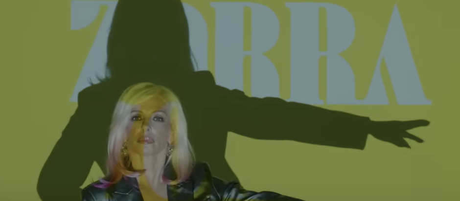 Captura del vídeo de Zorra, la canción que representa a España en Eurovisión